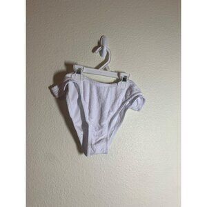 NWT Social Angel Swimsuit Bikini Bottoms Women's Size XL White AD3